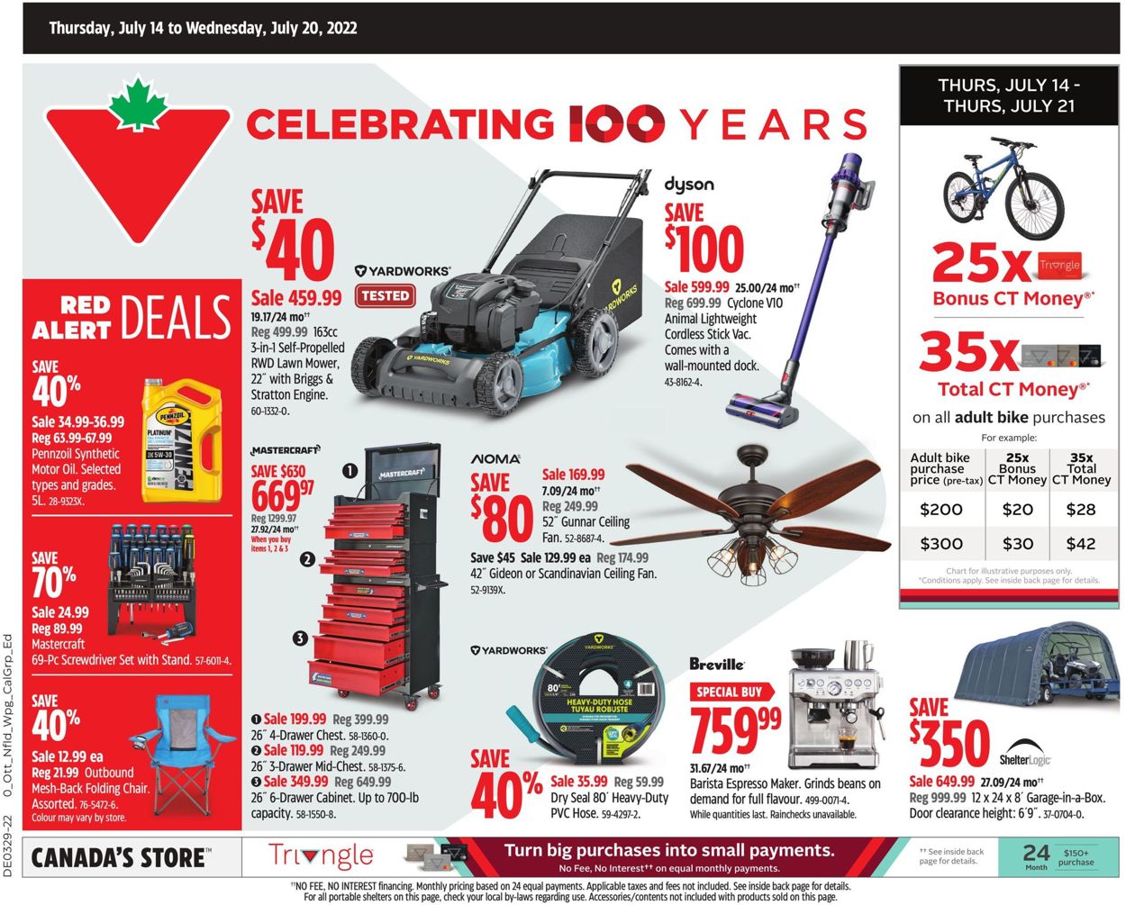 Canadian Tire Flyer - 07/14-07/20/2022