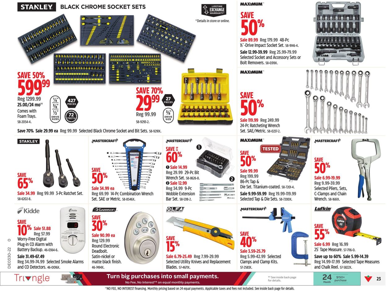 Canadian Tire Flyer - 07/21-07/27/2022 (Page 34)
