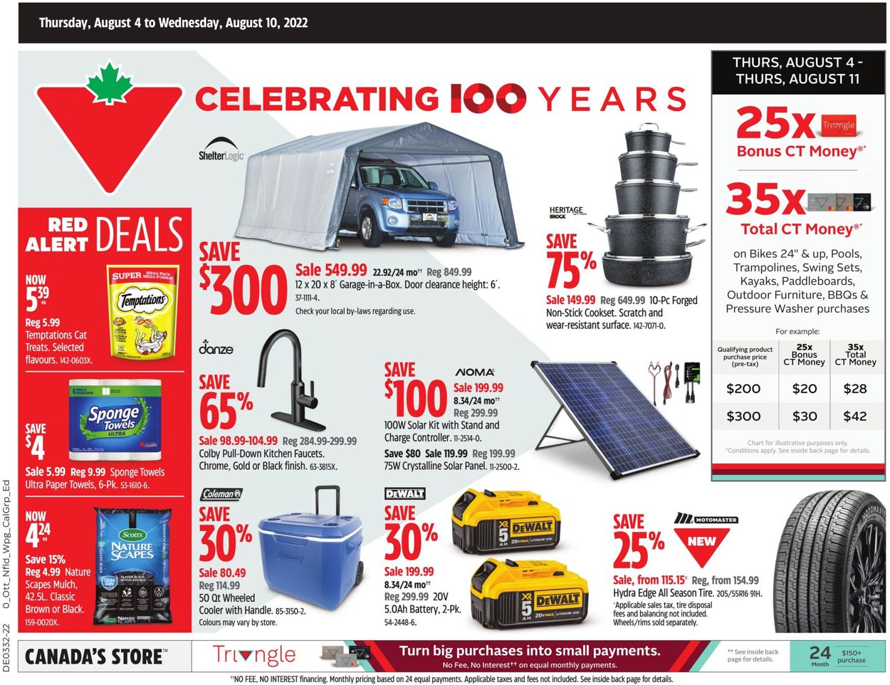 Canadian Tire Flyer - 08/04-08/10/2022
