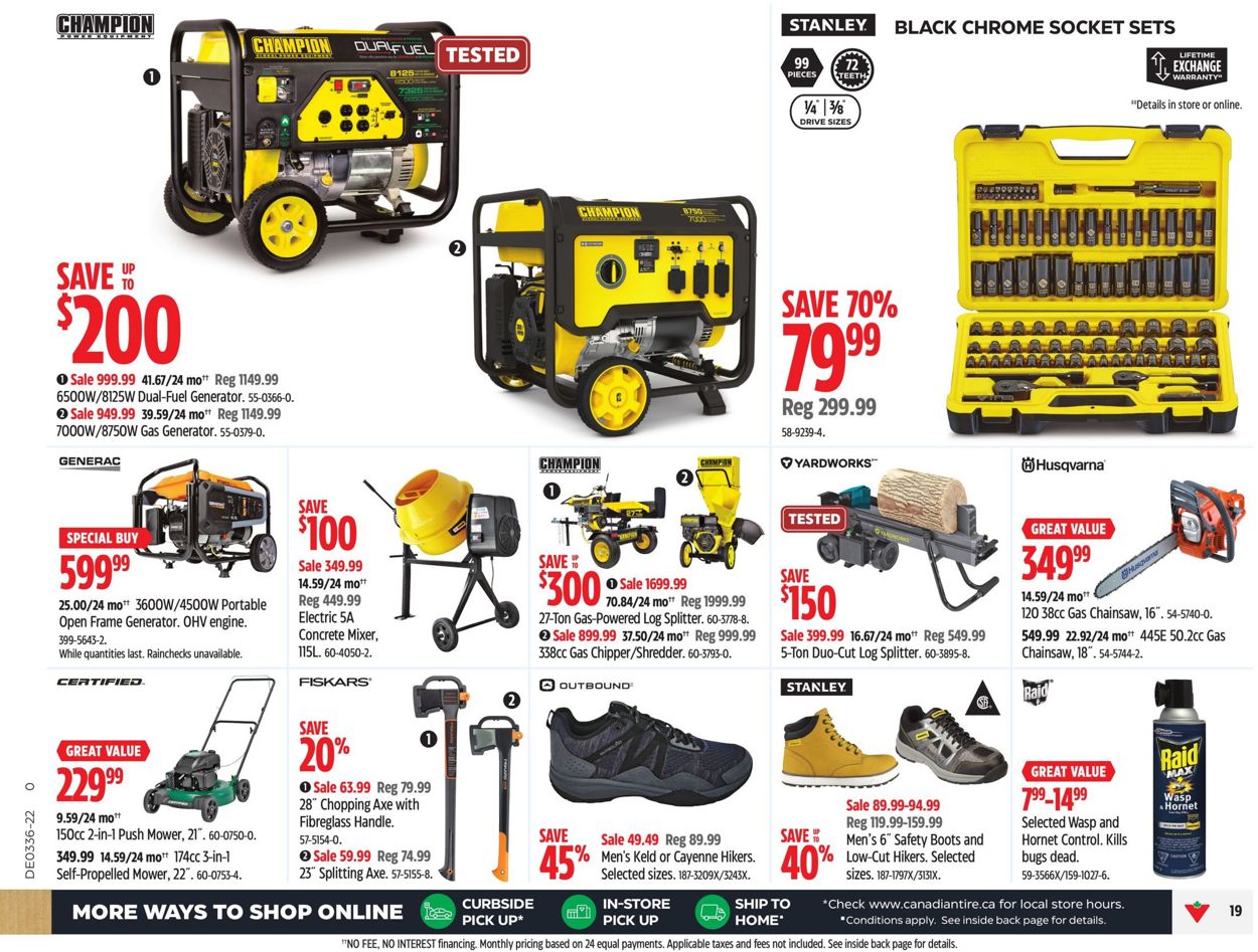 Canadian Tire Flyer - 09/01-09/07/2022 (Page 25)
