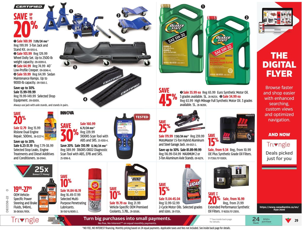 Canadian Tire Flyer - 09/01-09/07/2022 (Page 37)