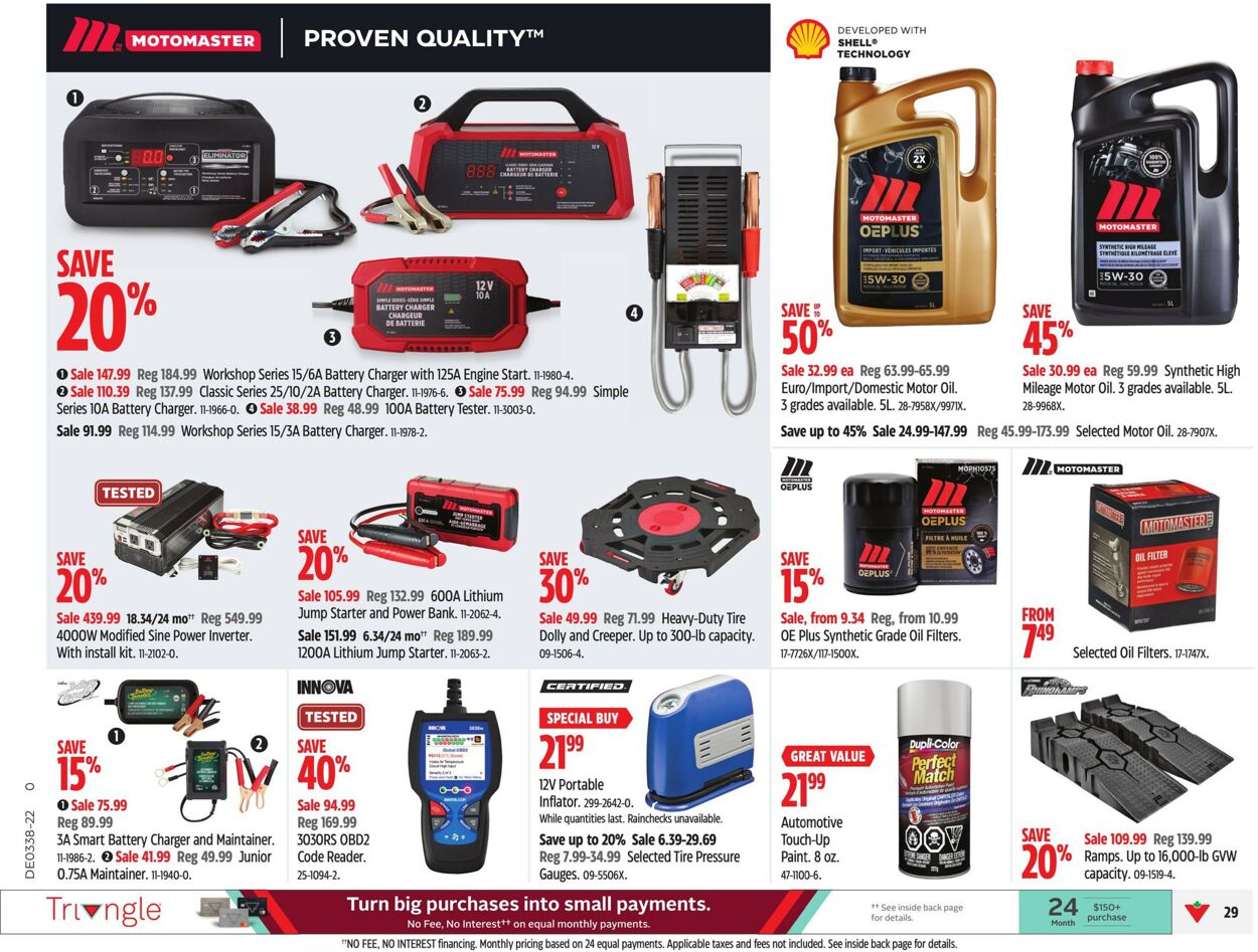 Canadian Tire Flyer - 09/15-09/21/2022 (Page 37)