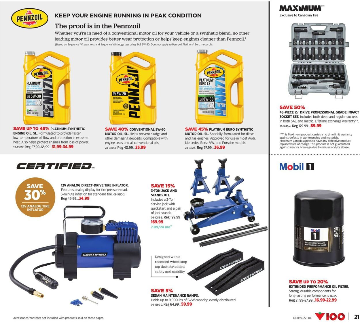 Canadian Tire Flyer - 09/22-10/12/2022 (Page 21)