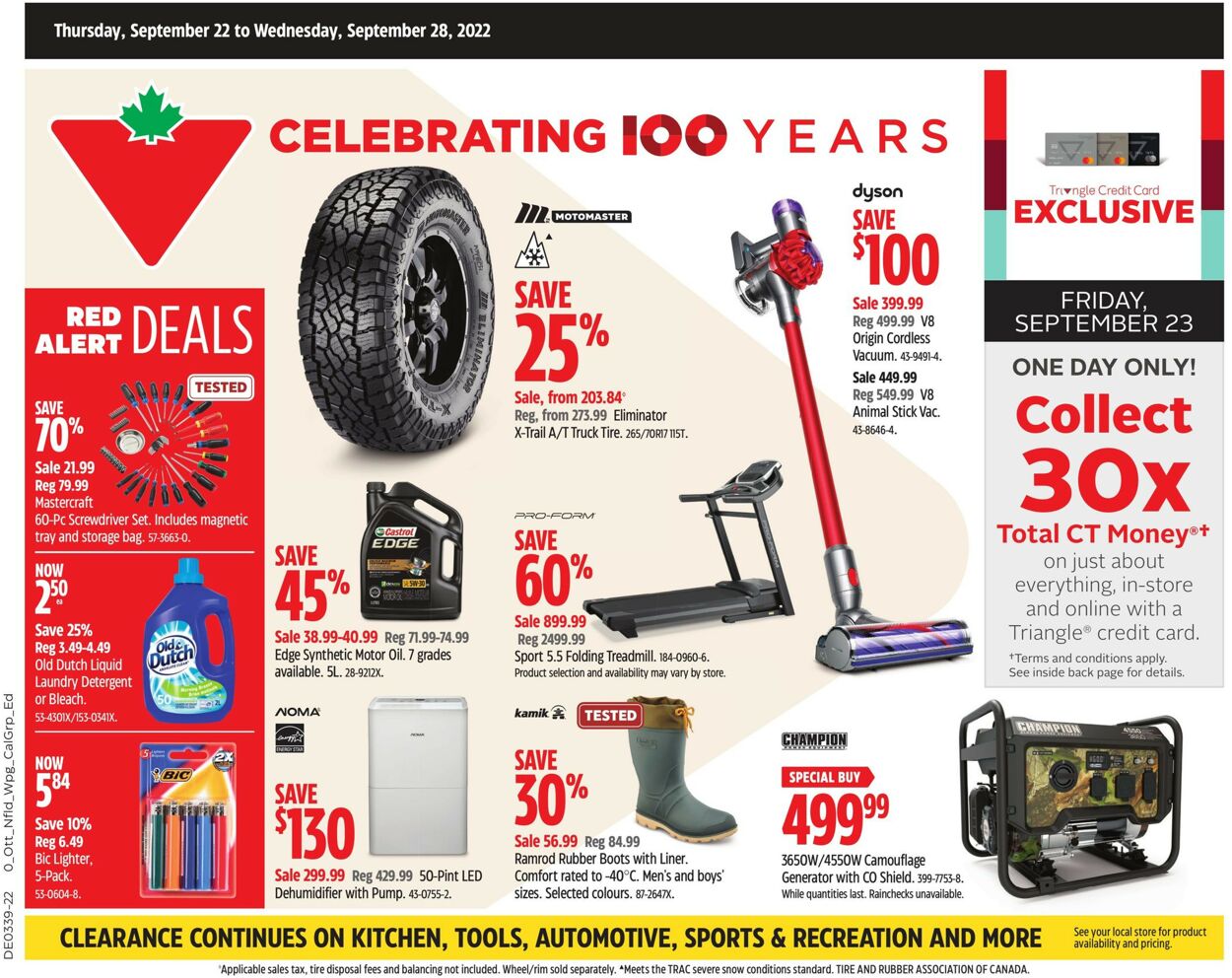 Canadian Tire Flyer - 09/22-09/28/2022