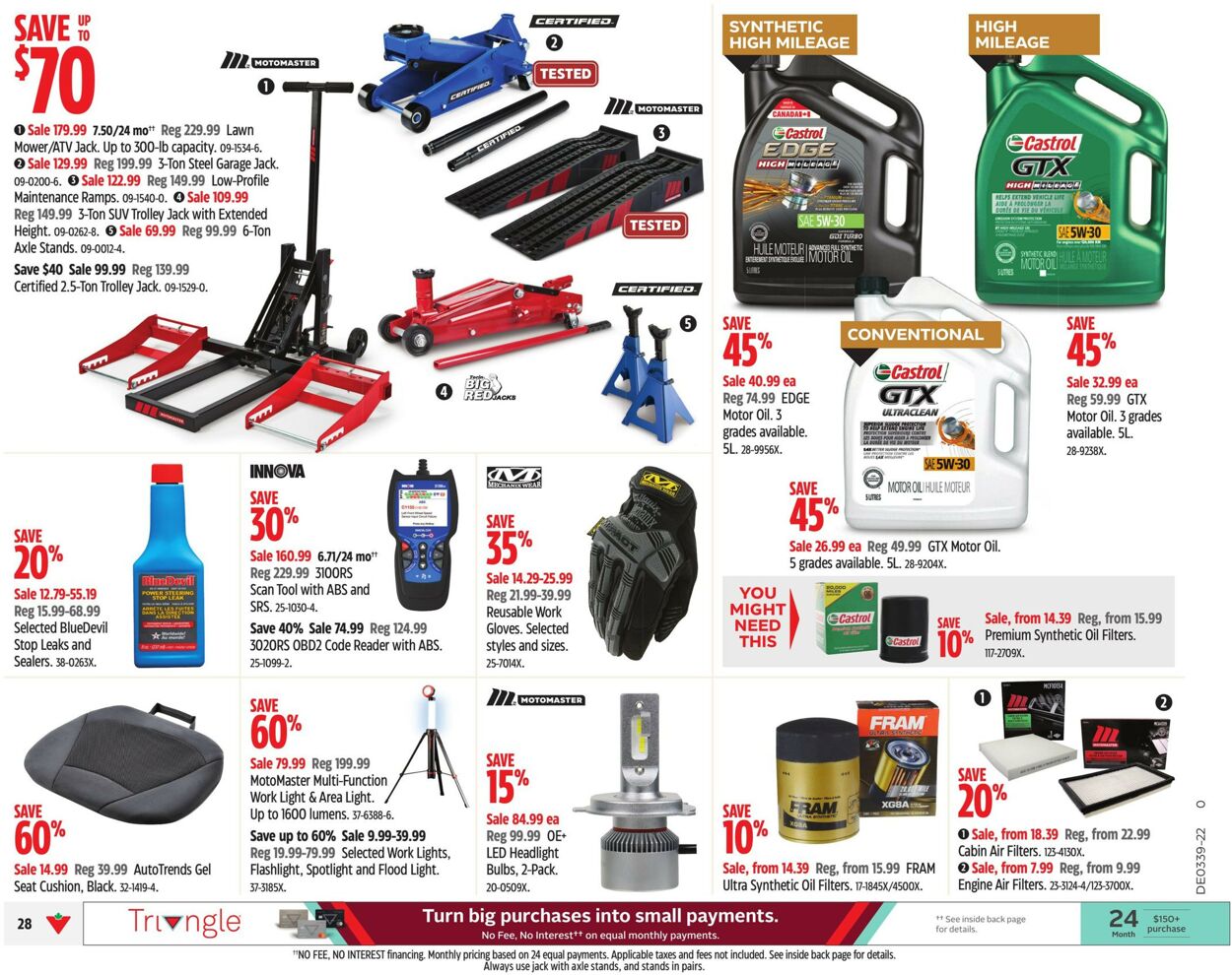 Canadian Tire Flyer - 09/22-09/28/2022 (Page 35)