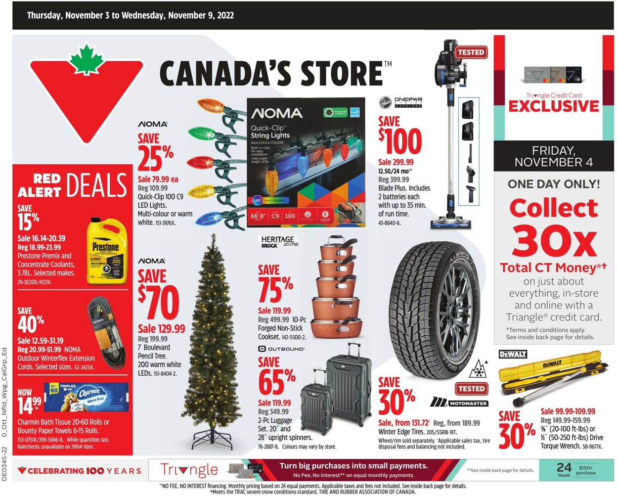 Canadian Tire Flyer - 11/03-11/09/2022