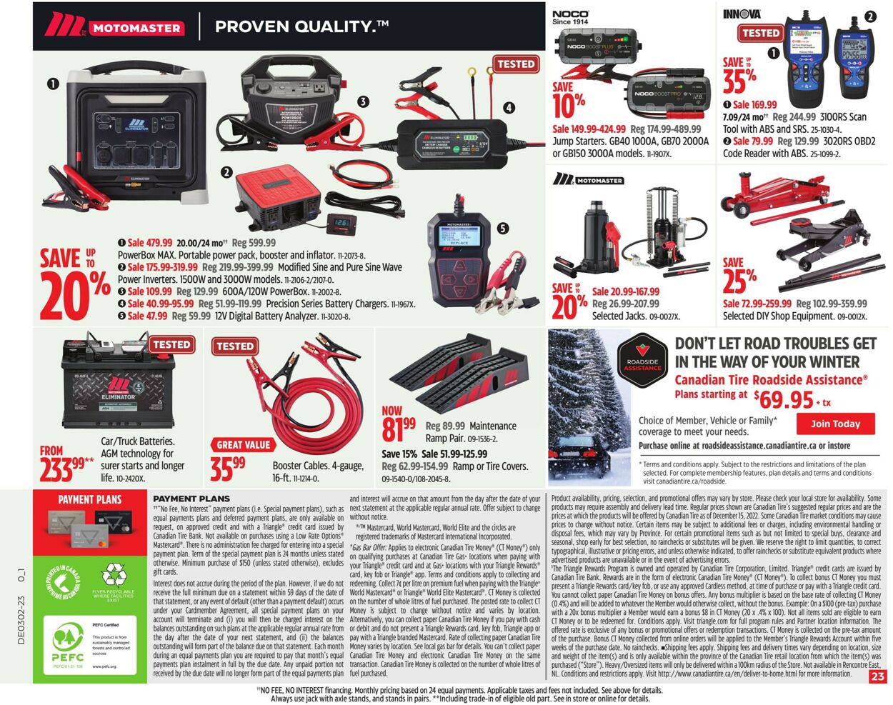 Canadian Tire Flyer - 01/05-01/11/2023 (Page 30)