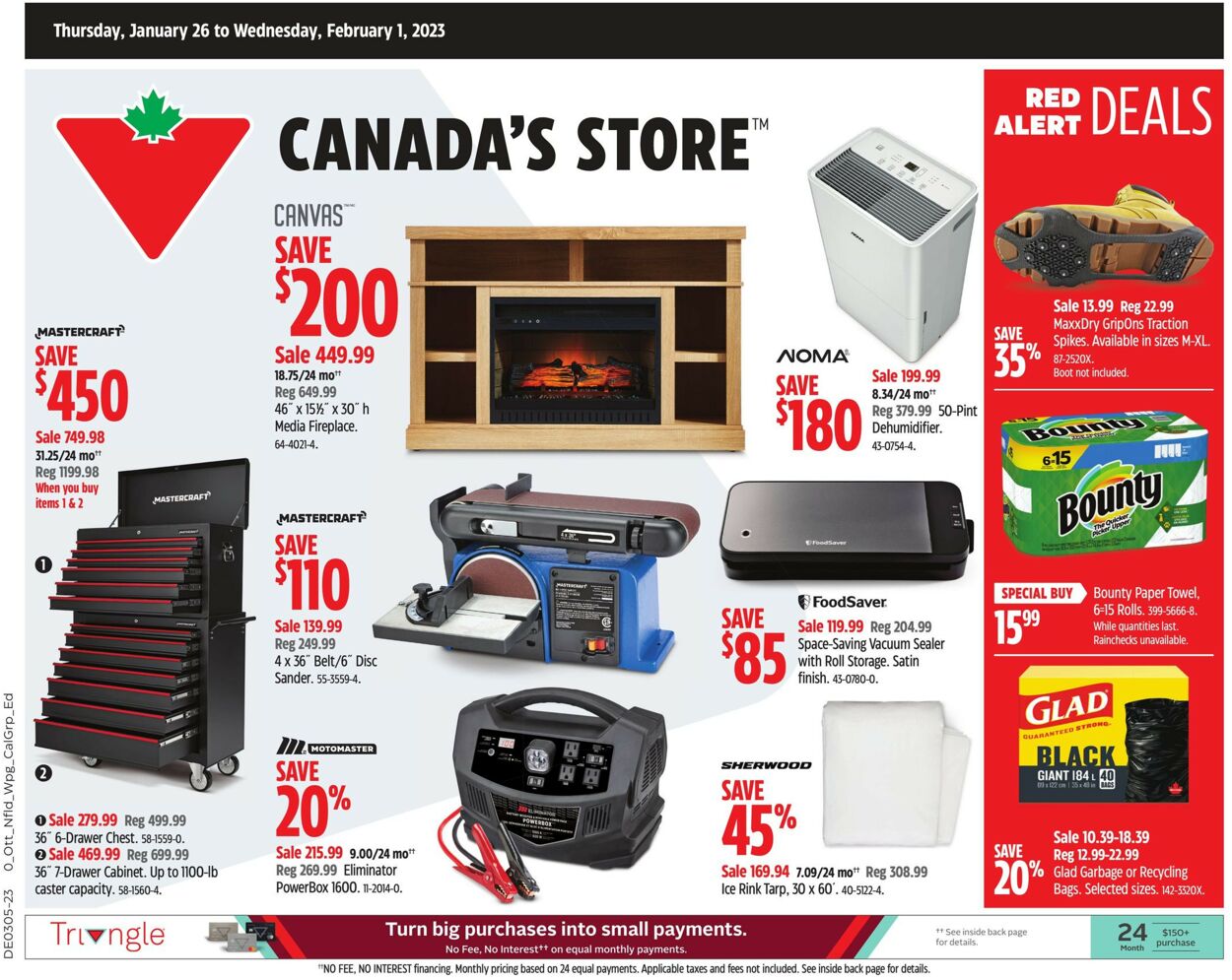 Canadian Tire Flyer - 01/26-02/01/2023