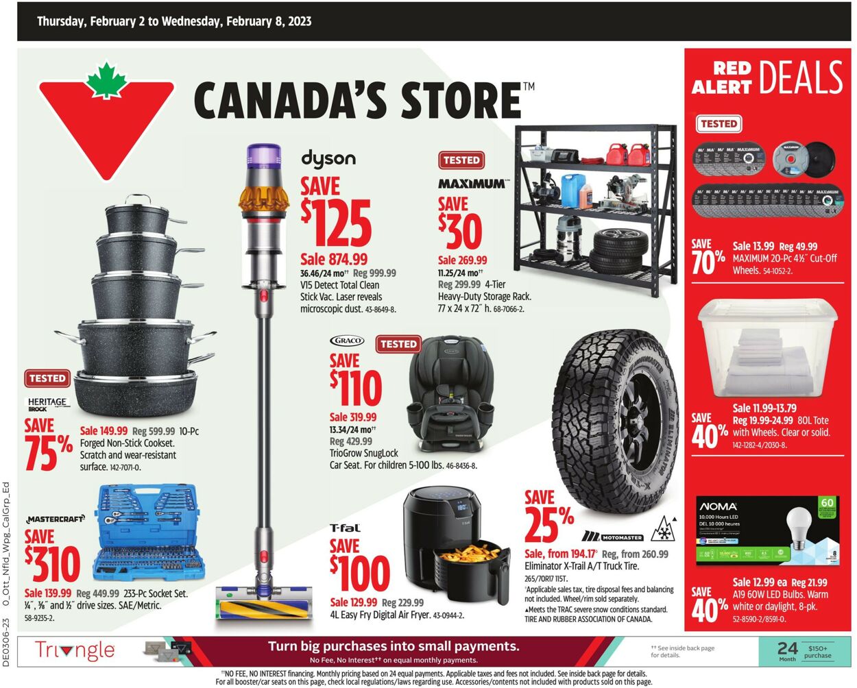 Canadian Tire Flyer - 02/02-02/08/2023
