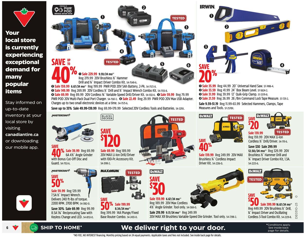 Canadian Tire Flyer - 03/02-03/08/2023 (Page 10)