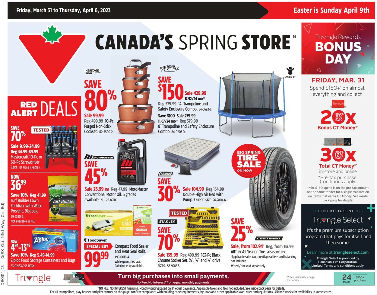 Canadian Tire Flyer - 03/31-04/06/2023