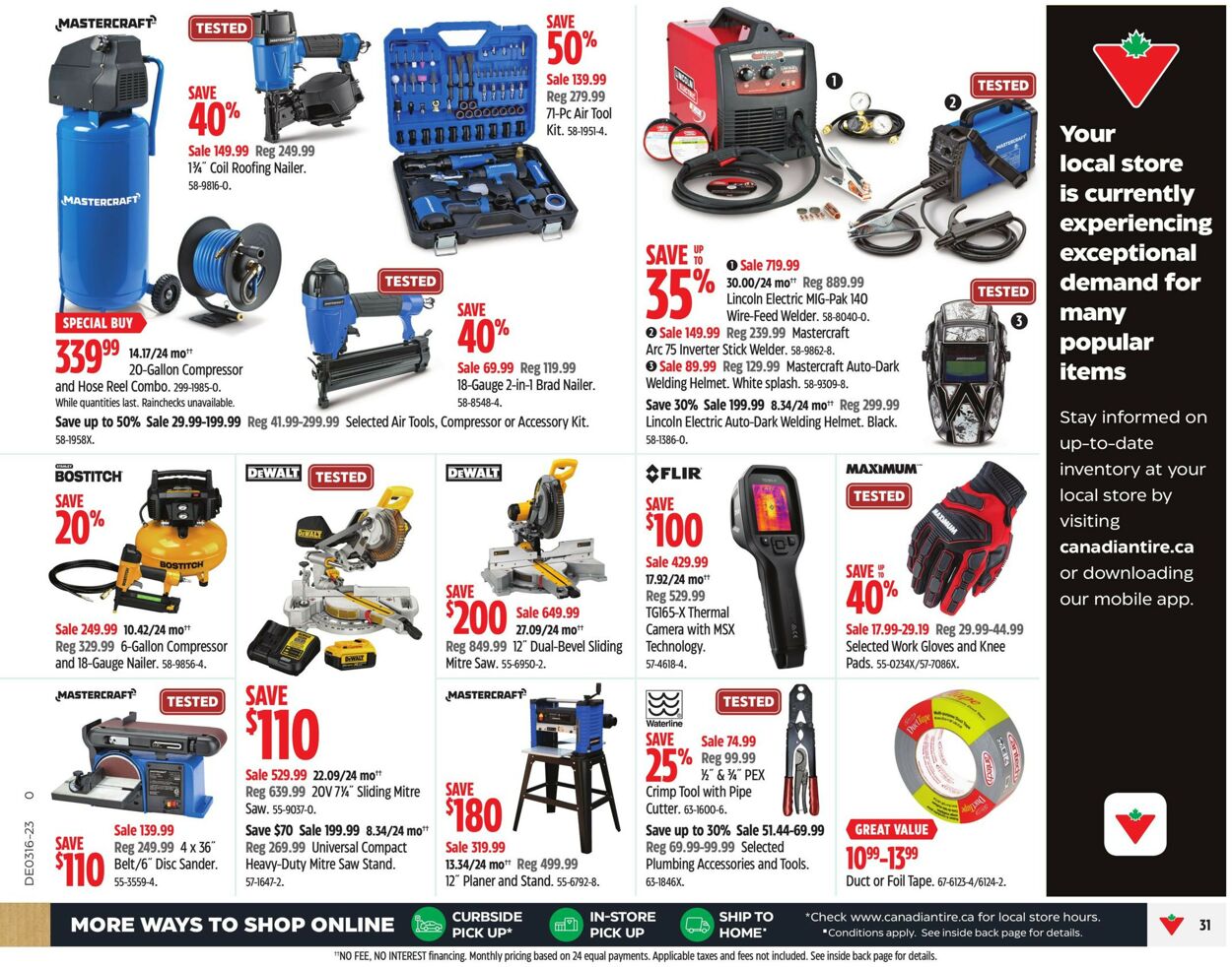 Canadian Tire Flyer - 04/13-04/19/2023 (Page 43)