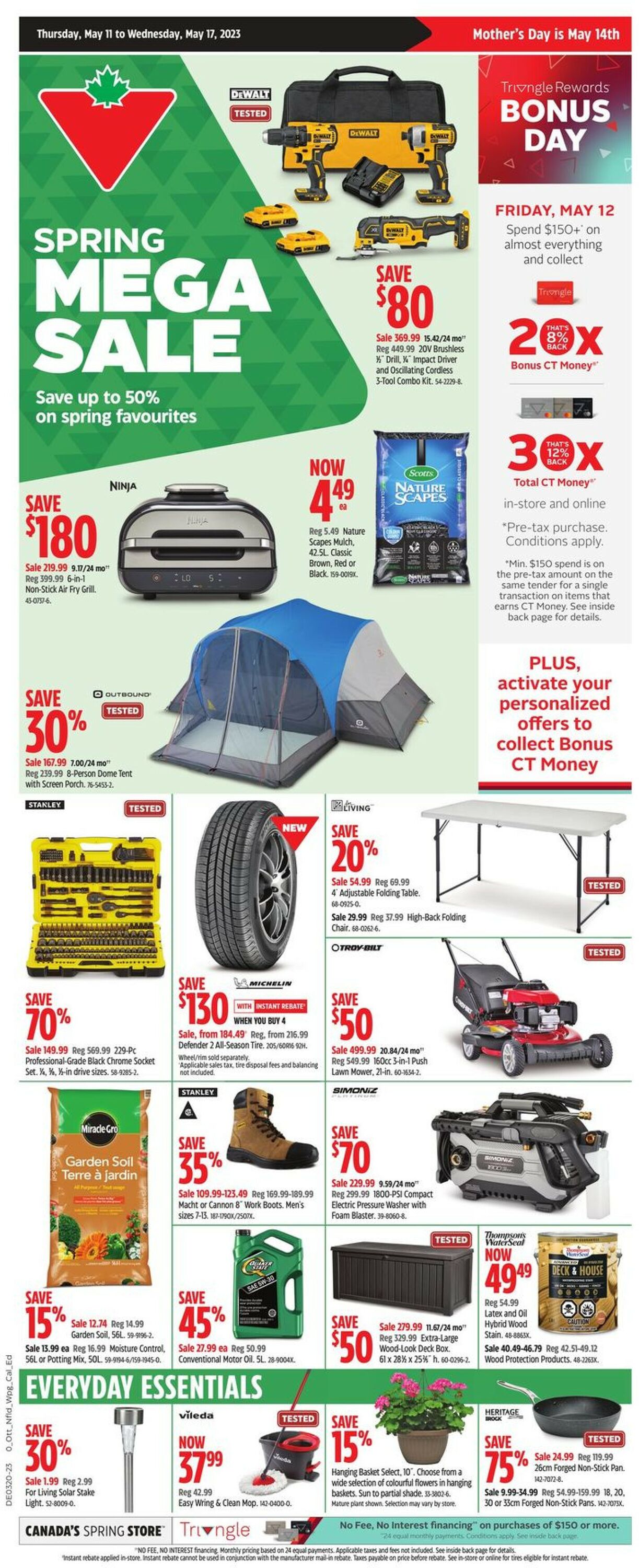 Canadian Tire Flyer - 05/11-05/17/2023