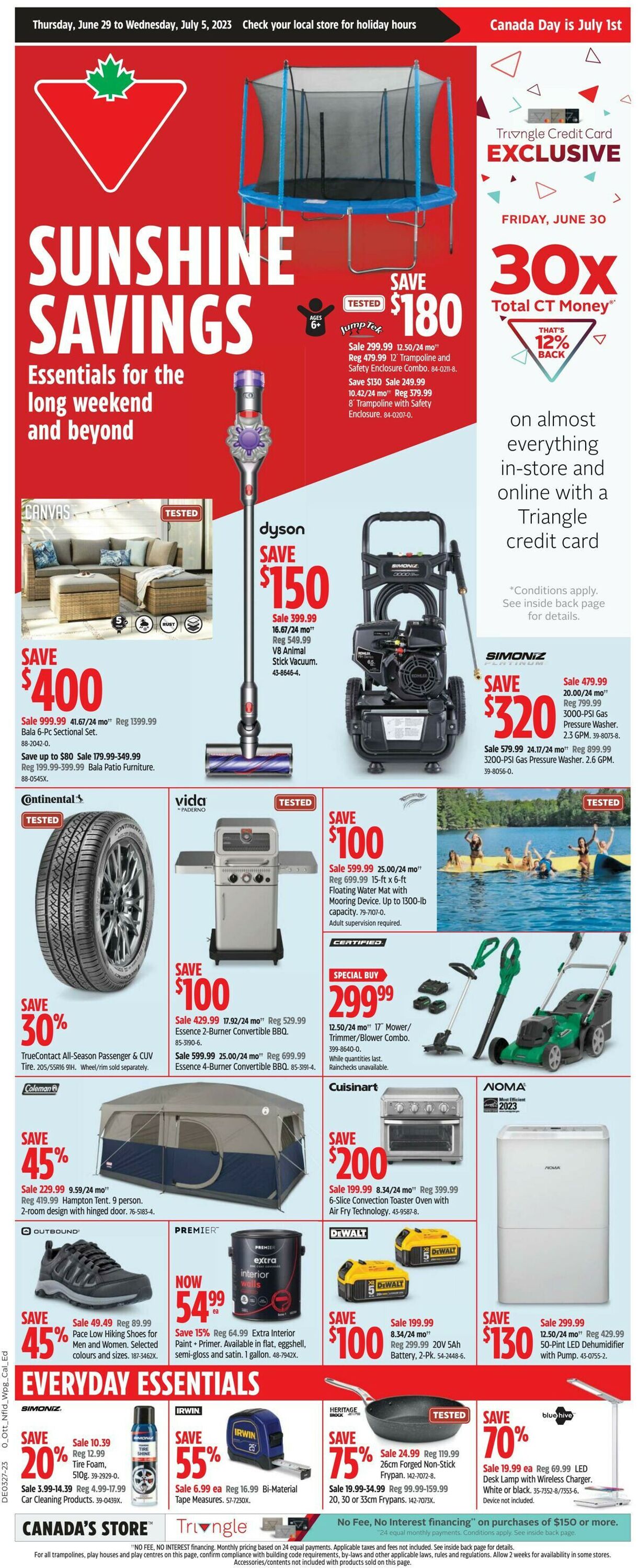 Canadian Tire Flyer - 06/29-07/05/2023