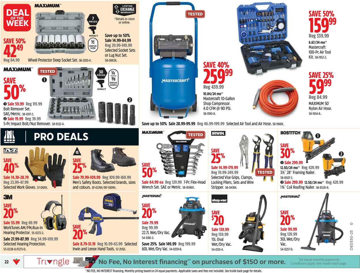 Canadian Tire Flyer - 07/20-07/26/2023 (Page 22)