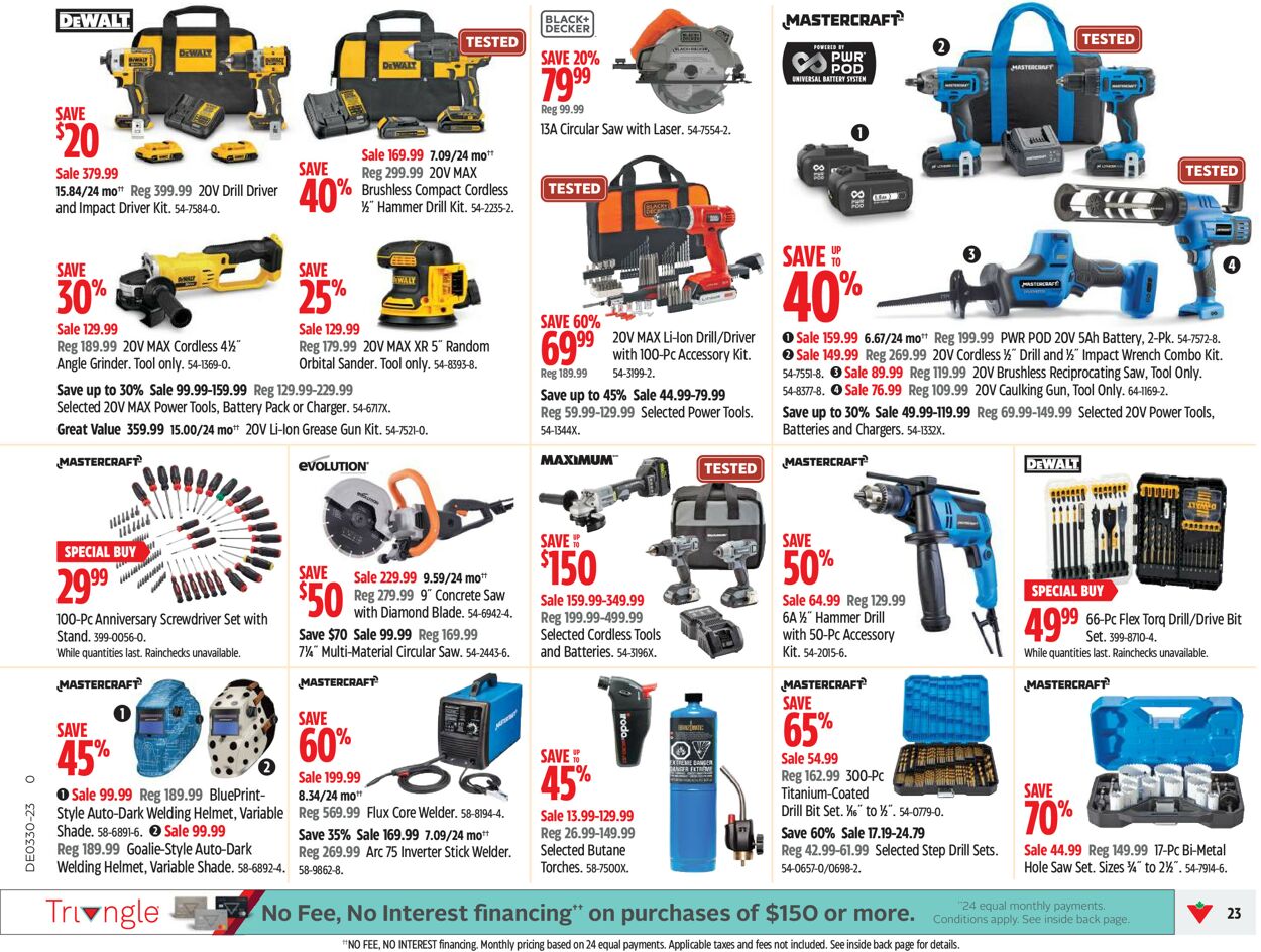 Canadian Tire Flyer - 07/20-07/26/2023 (Page 23)