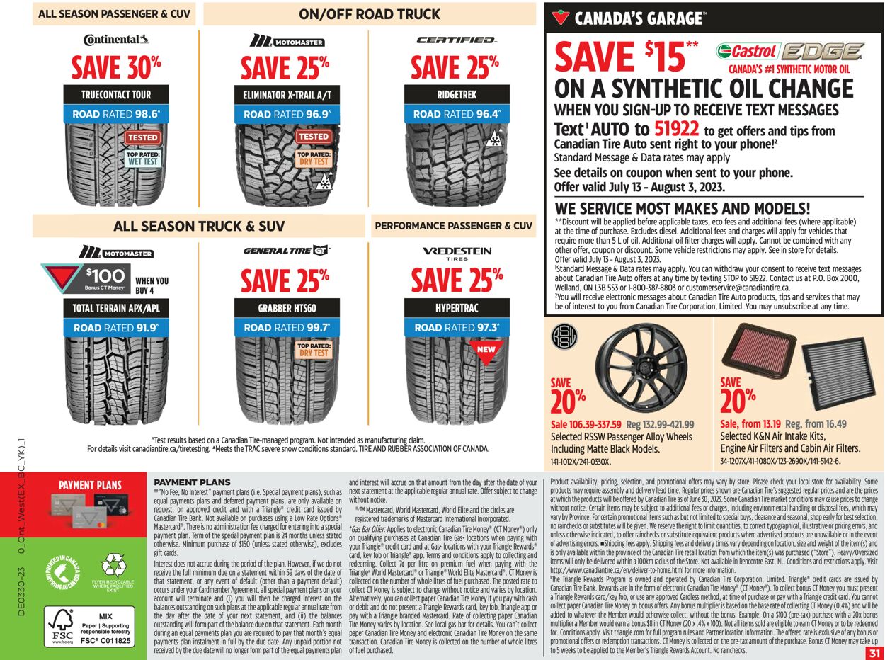 Canadian Tire Flyer - 07/20-07/26/2023 (Page 31)