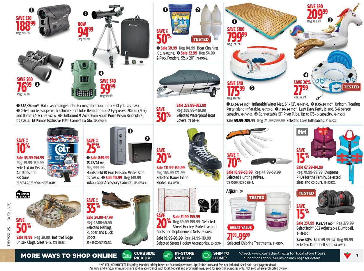Canadian Tire Flyer - 07/27-08/02/2023 (Page 7)