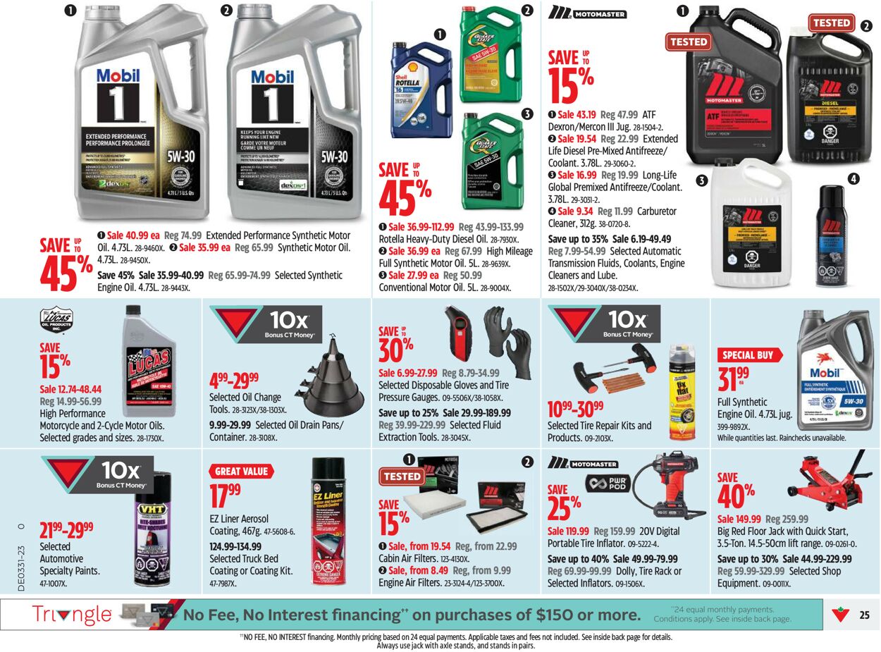 Canadian Tire Flyer - 07/27-08/02/2023 (Page 25)