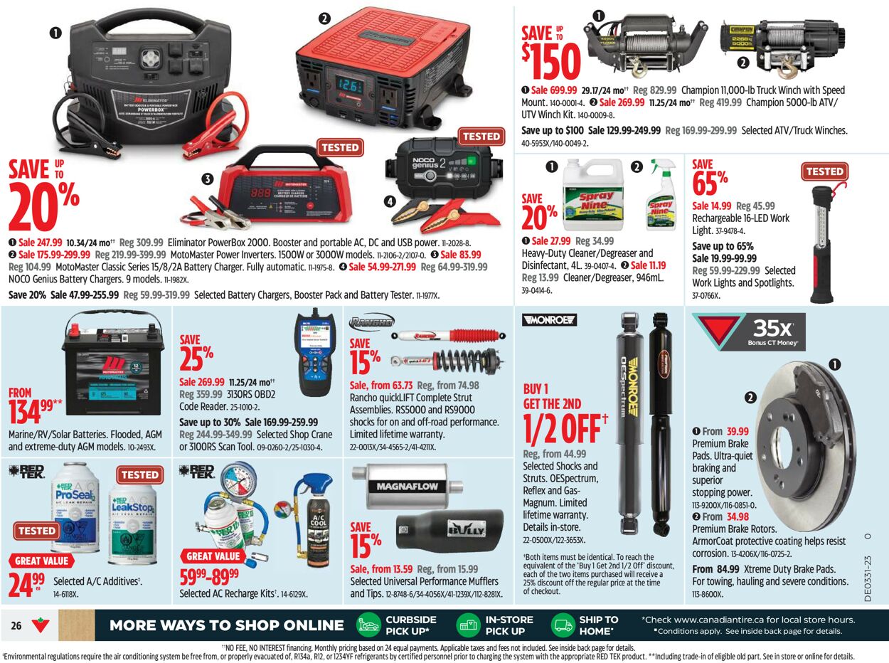 Canadian Tire Flyer - 07/27-08/02/2023 (Page 26)