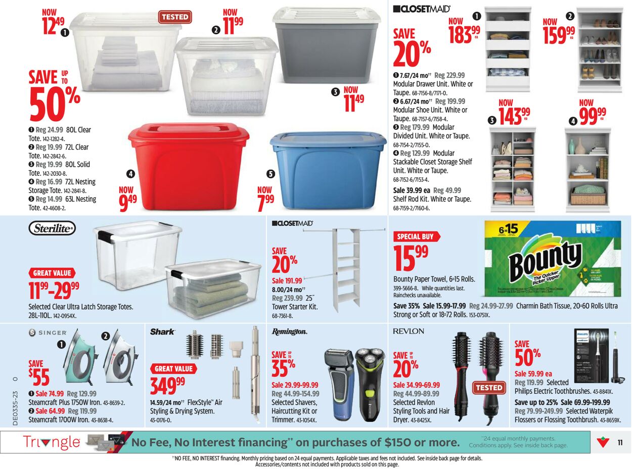 Canadian Tire Flyer - 08/24-08/30/2023 (Page 11)