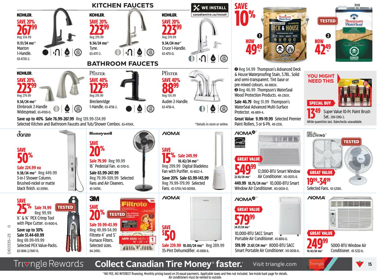 Canadian Tire Flyer - 08/24-08/30/2023 (Page 14)