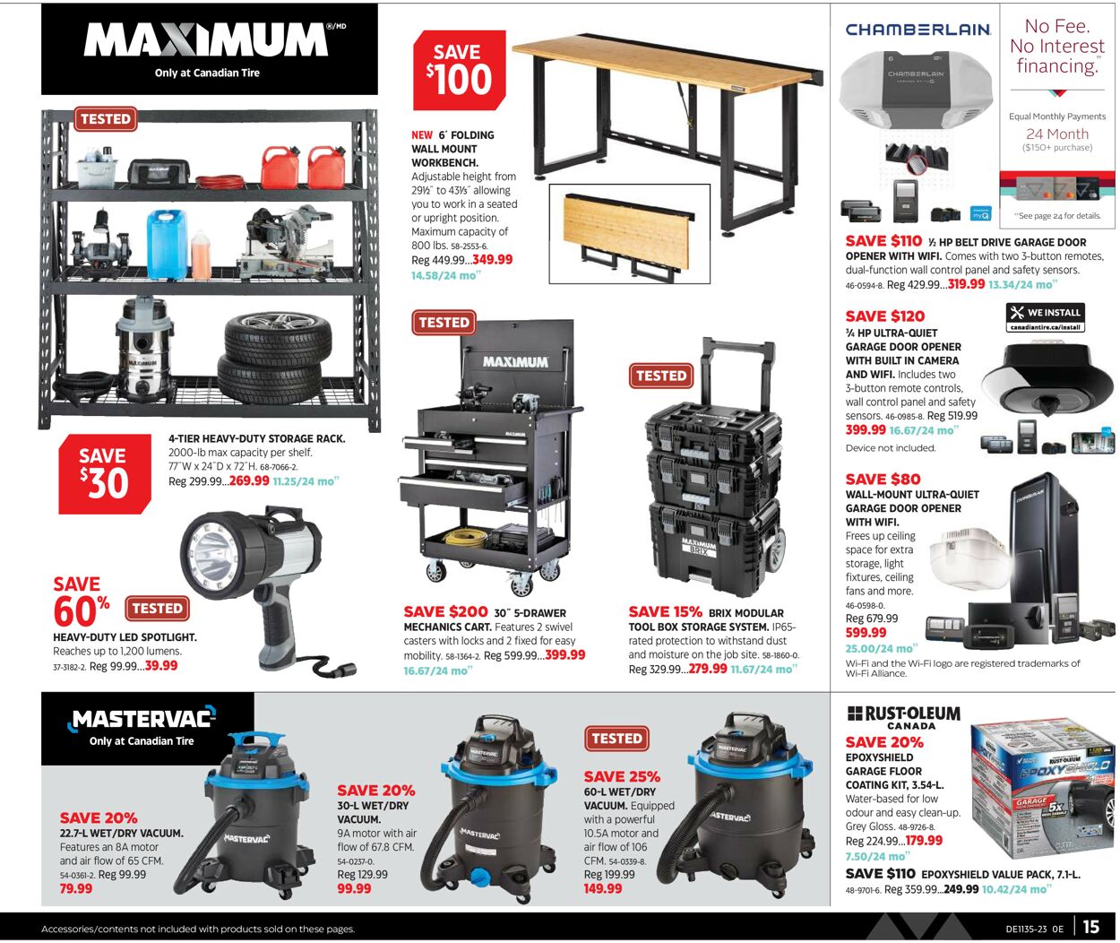 Canadian Tire Flyer - 08/24-09/13/2023 (Page 15)