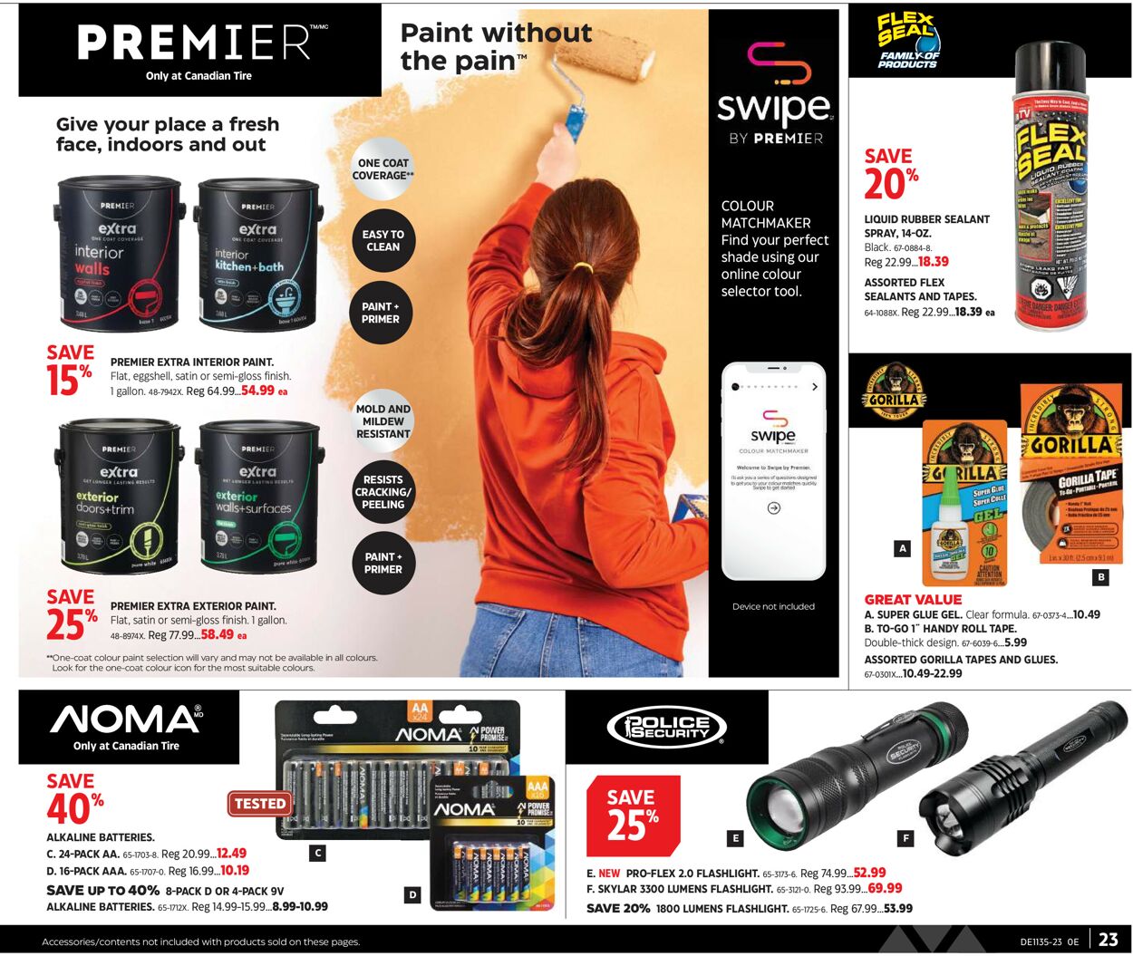 Canadian Tire Flyer - 08/24-09/13/2023 (Page 23)