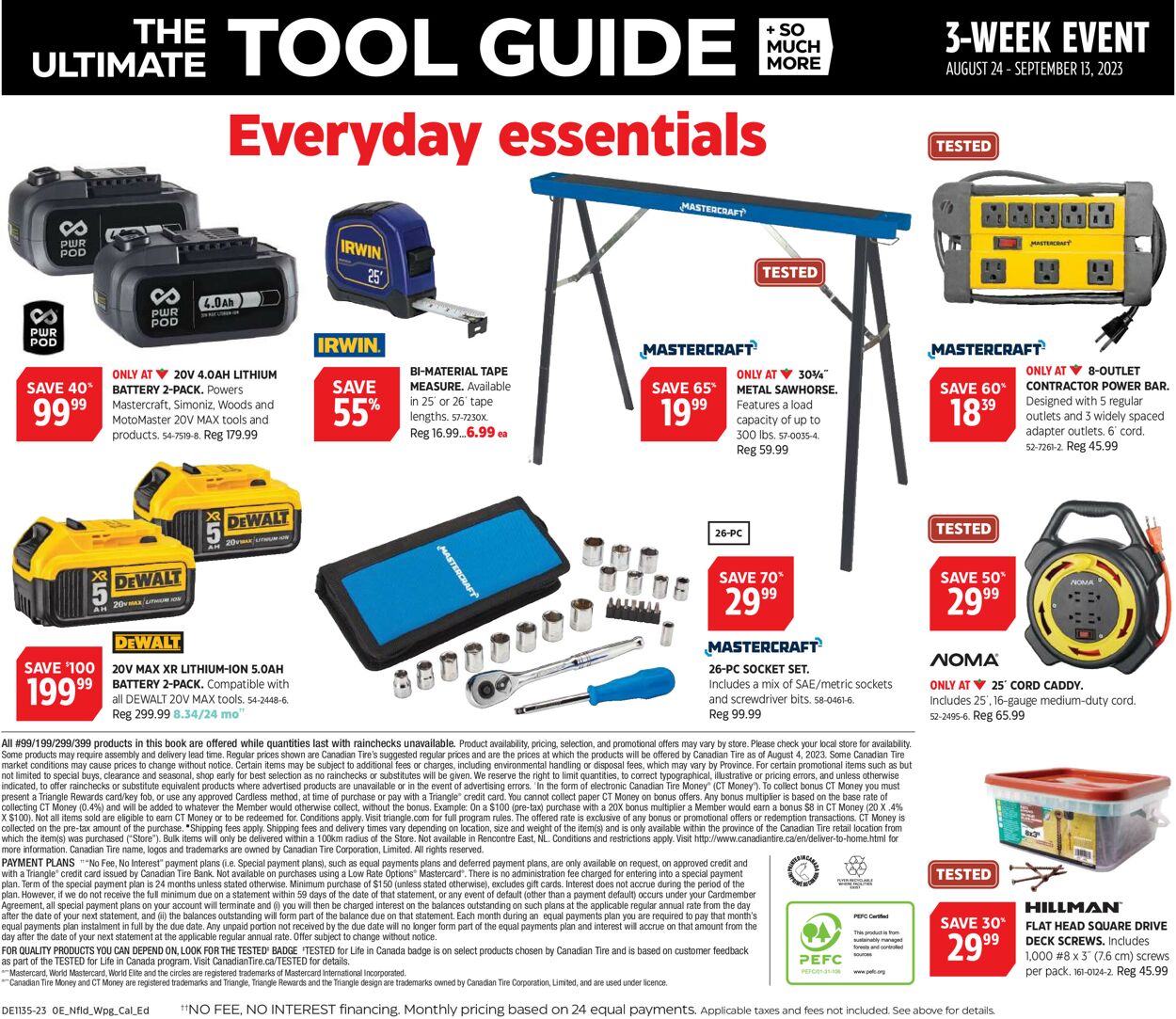 Canadian Tire Flyer - 08/24-09/13/2023 (Page 24)