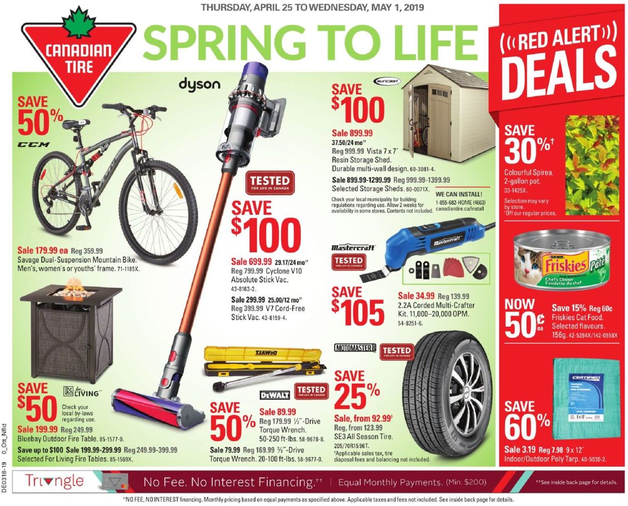 Canadian Tire Flyer - 04/25-05/01/2019