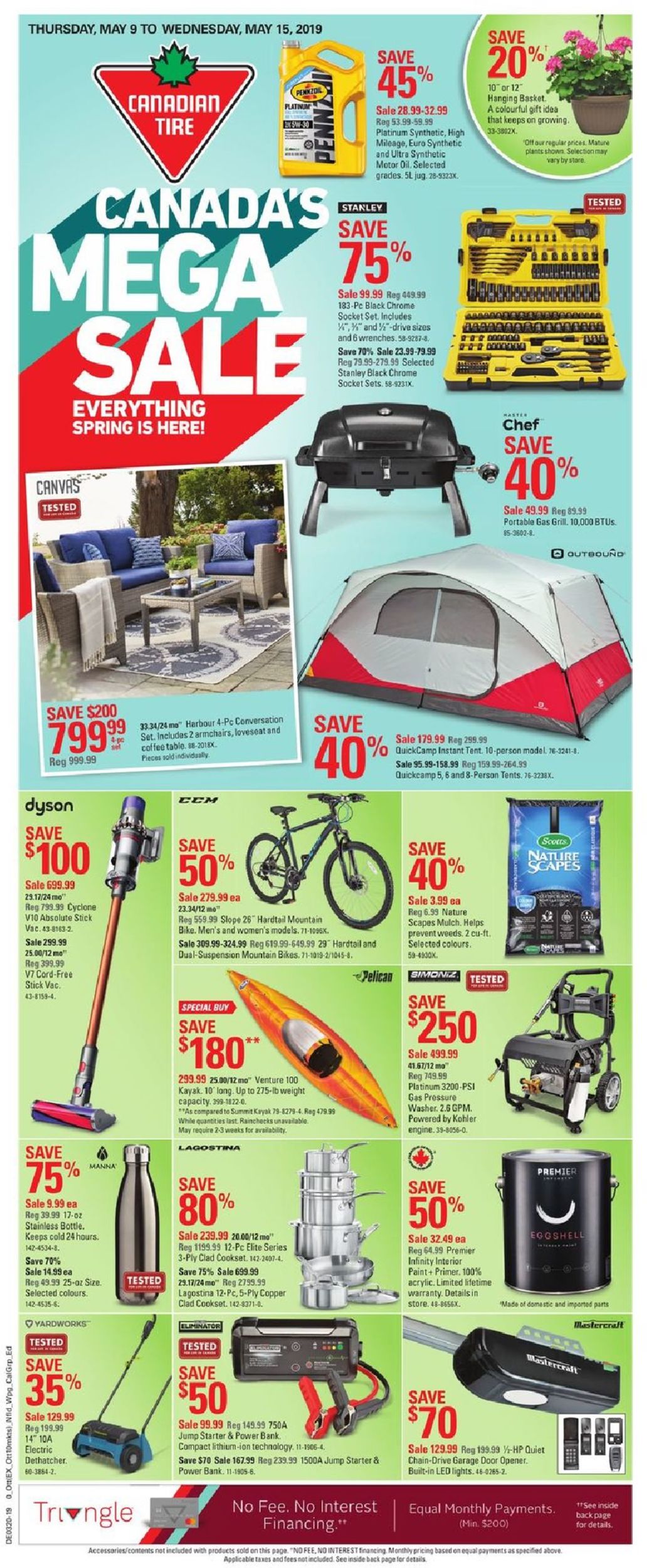 Canadian Tire Flyer - 05/09-05/15/2019