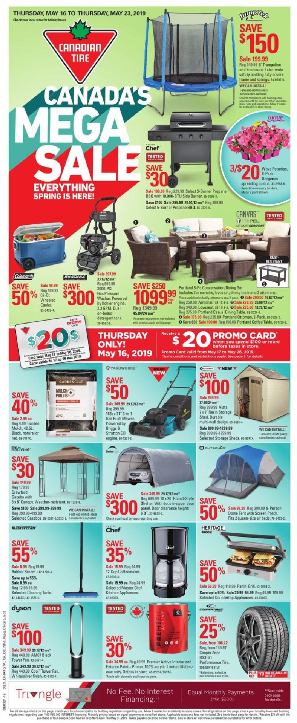 Canadian Tire Flyer - 05/16-05/23/2019
