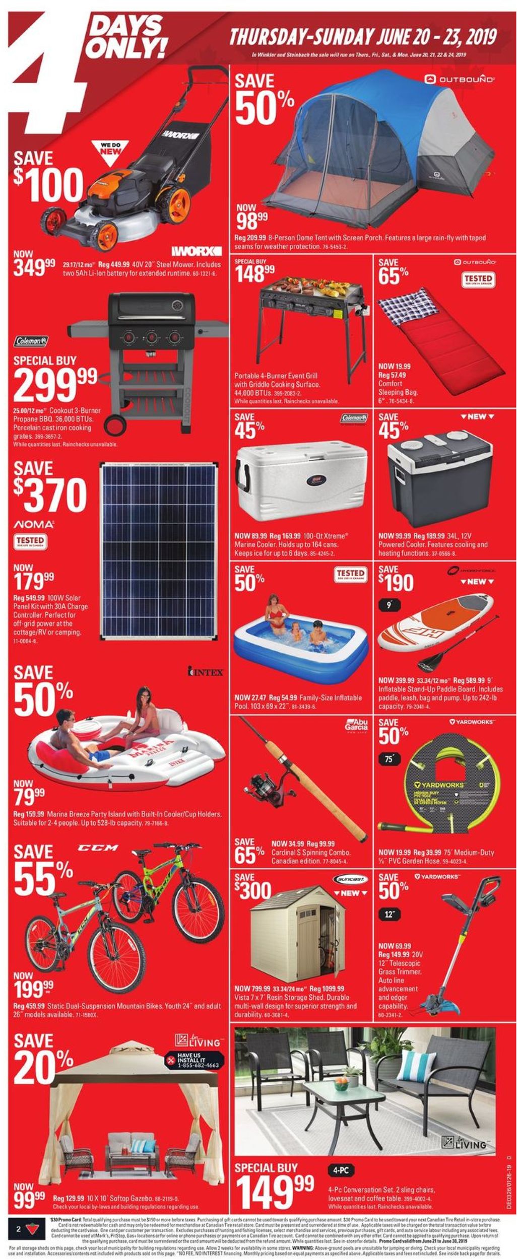 Canadian Tire Flyer - 06/20-06/27/2019 (Page 4)