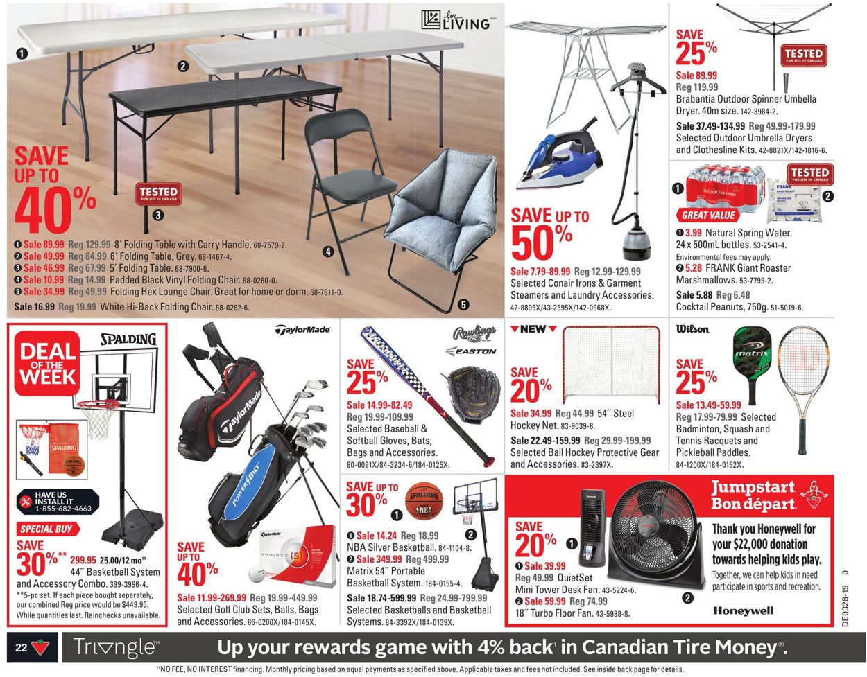Canadian Tire Flyer - 07/05-07/11/2019 (Page 22)