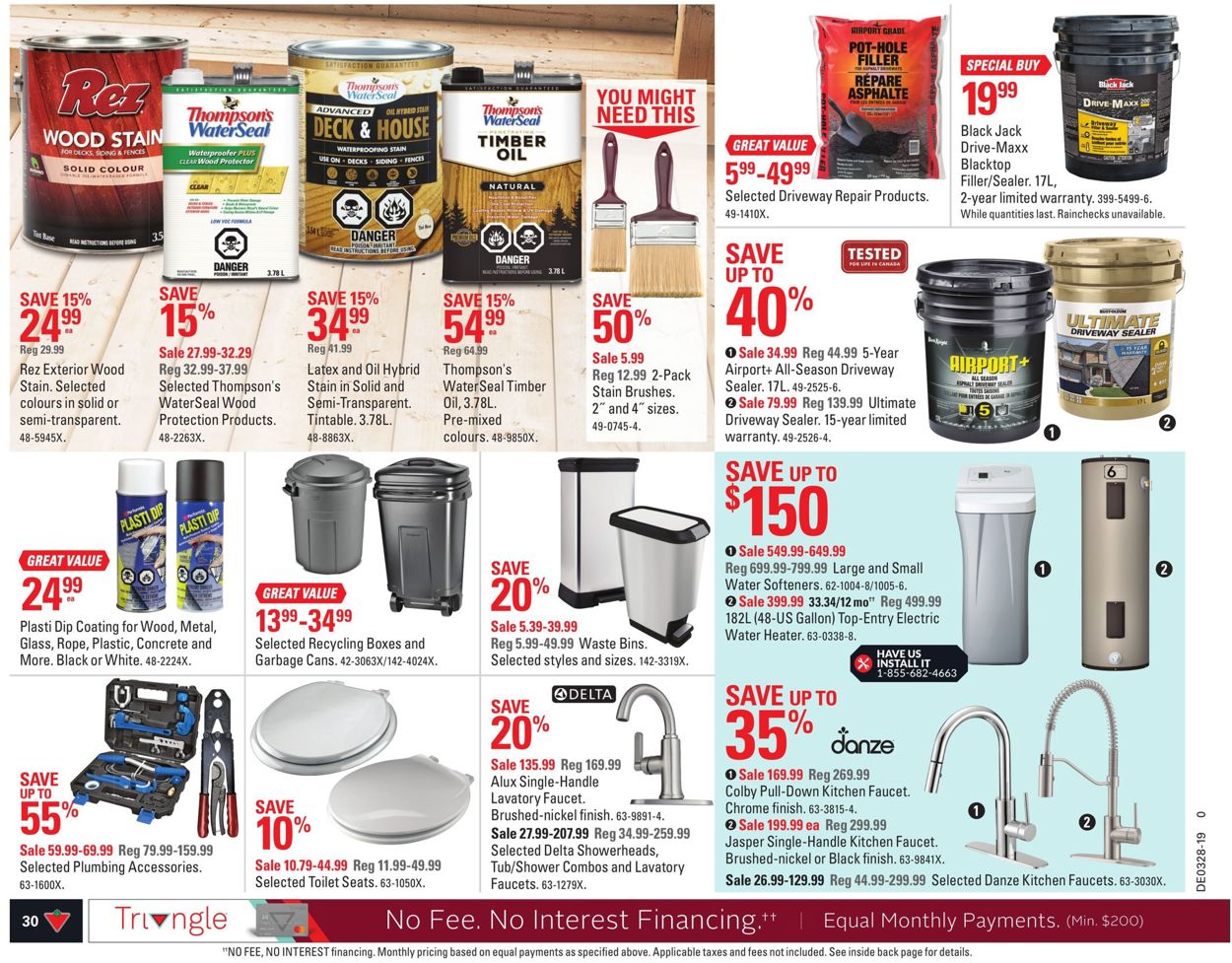 Canadian Tire Flyer - 07/05-07/11/2019 (Page 30)