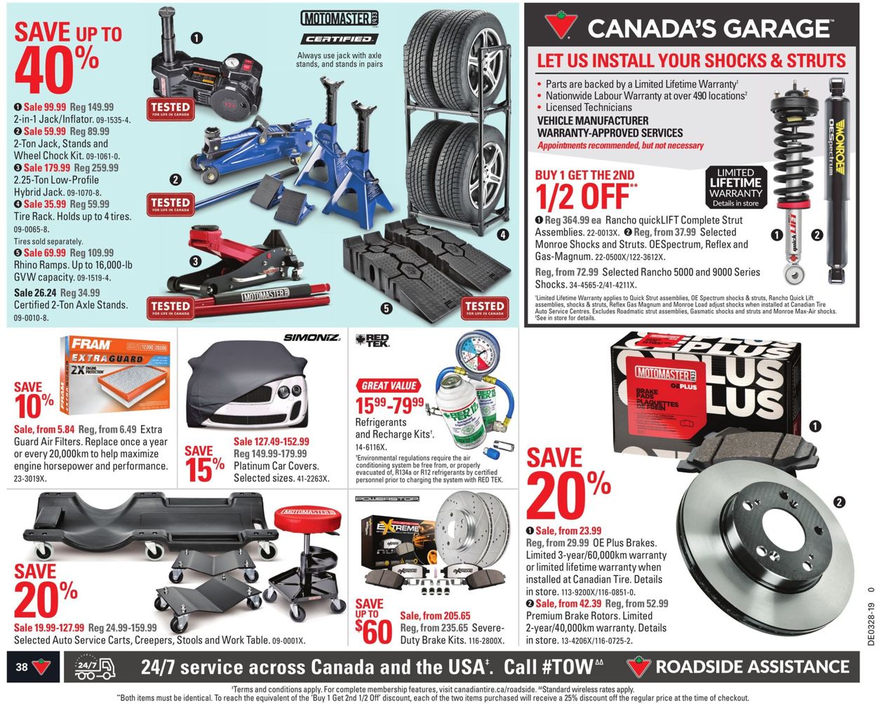 Canadian Tire Flyer - 07/05-07/11/2019 (Page 38)