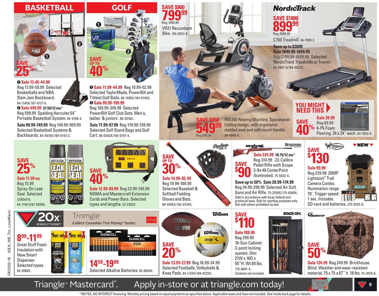 Canadian Tire Flyer - 08/02-08/08/2019 (Page 9)