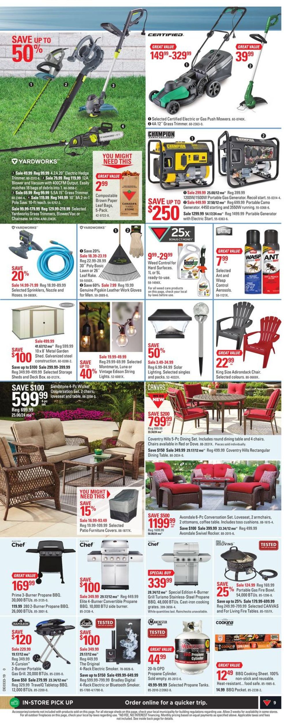 Canadian Tire Flyer - 08/08-08/15/2019 (Page 9)