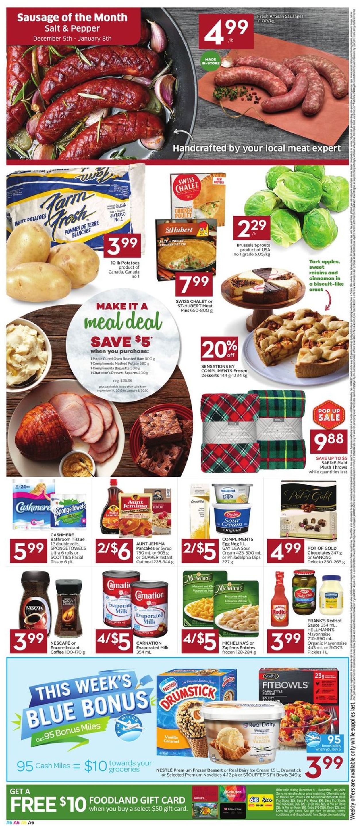 Foodland - HOLIDAY 2019 Flyer Flyer - 12/05-12/11/2019 (Page 9)