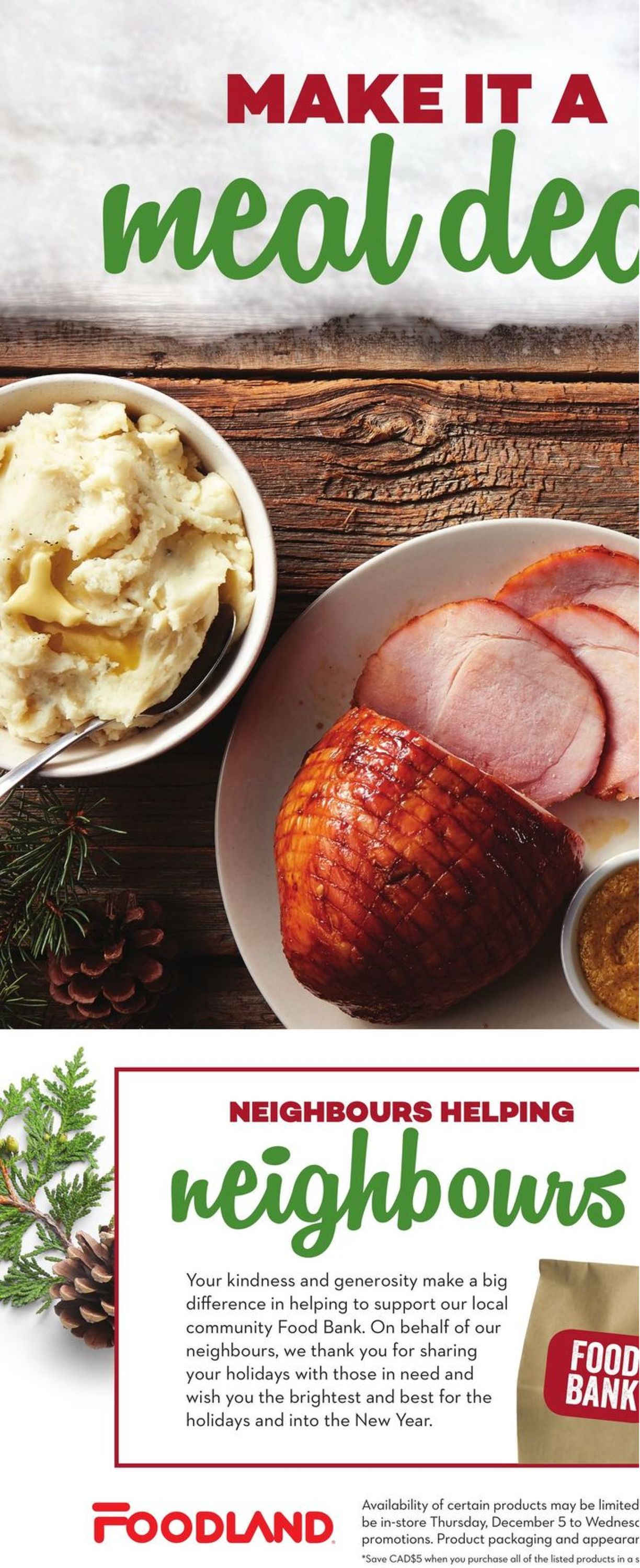 Foodland - HOLIDAY 2019 Flyer Flyer - 12/05-12/11/2019 (Page 16)
