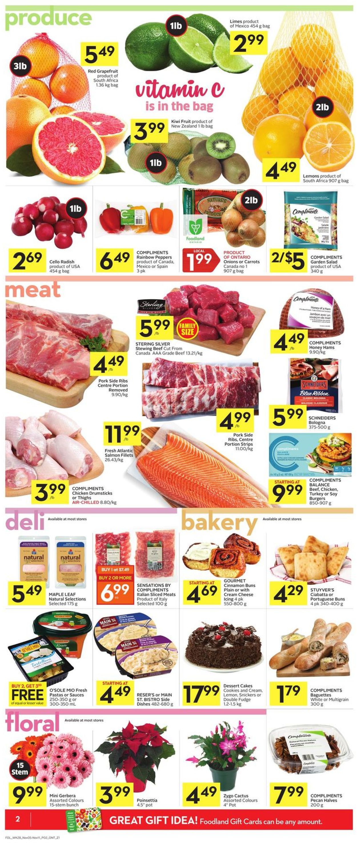 Foodland Flyer - 11/05-11/11/2020 (Page 2)