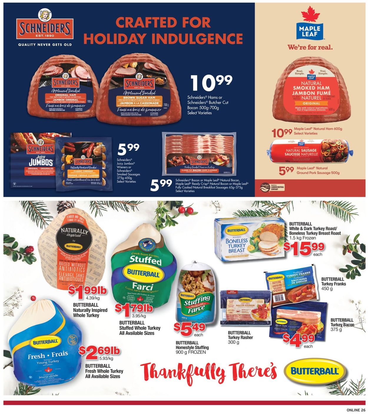 Fortinos- Holiday 2020 Flyer - 12/10-12/16/2020 (Page 30)