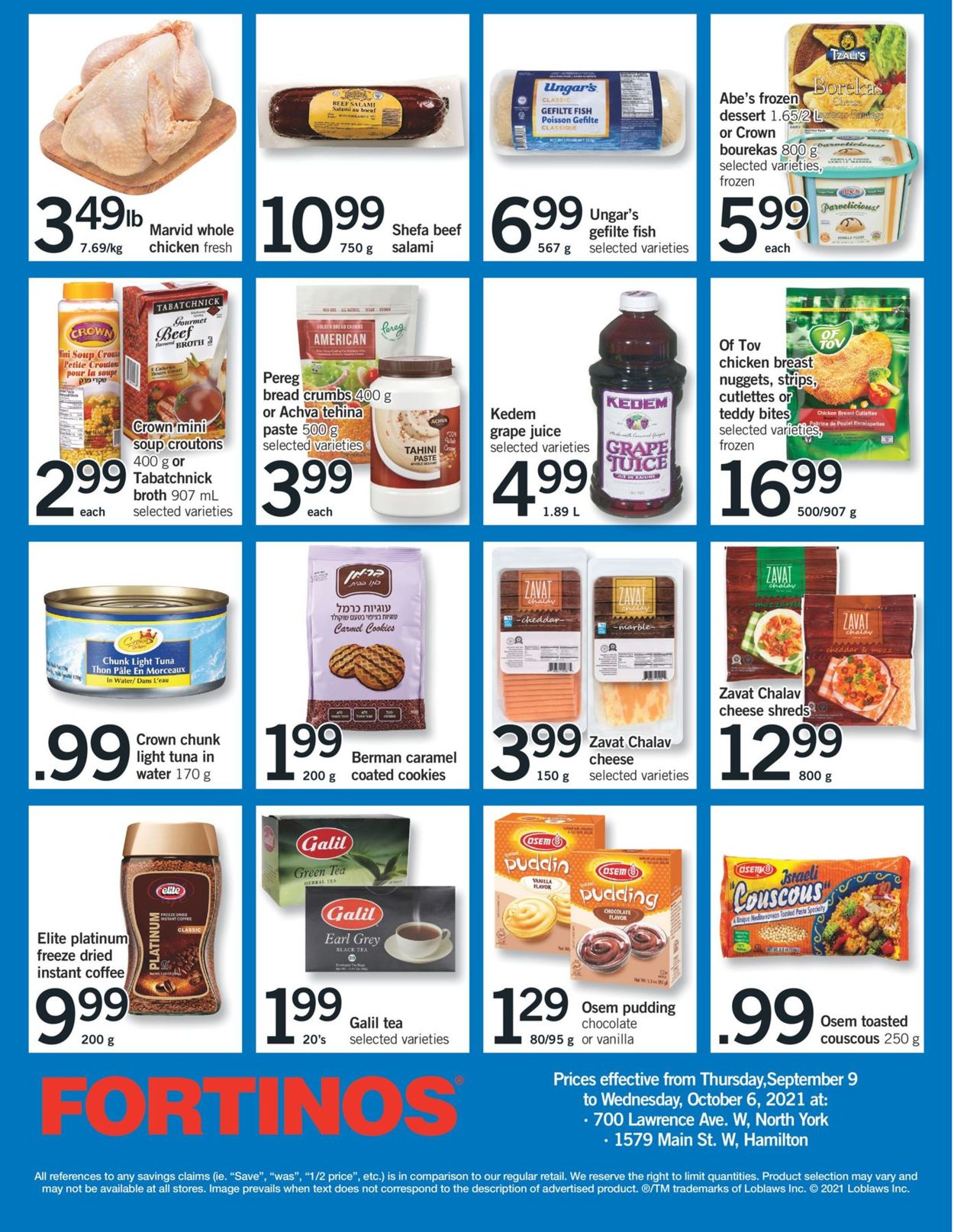 Fortinos Flyer - 09/09-09/15/2021 (Page 35)