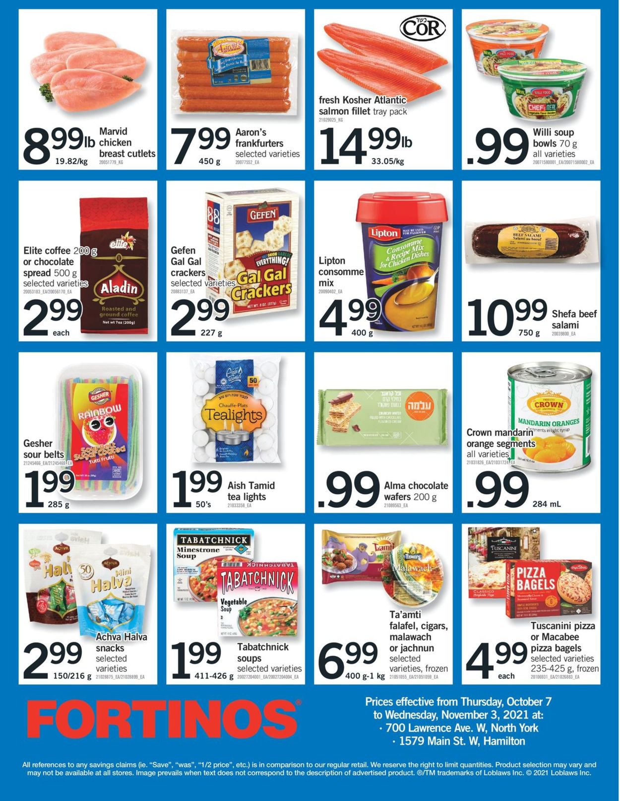 Fortinos HALLOWEEN 2021 Flyer - 10/21-10/27/2021 (Page 29)