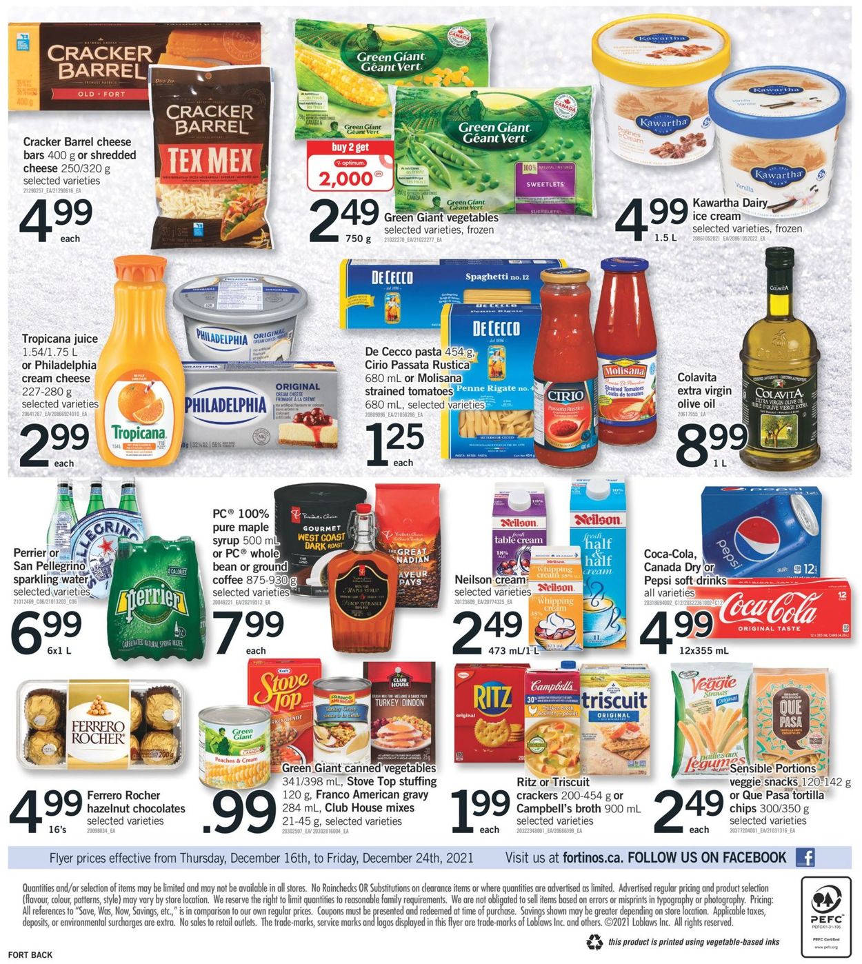 Fortinos CHRISTMAS 2021 Flyer - 12/16-12/24/2021 (Page 2)