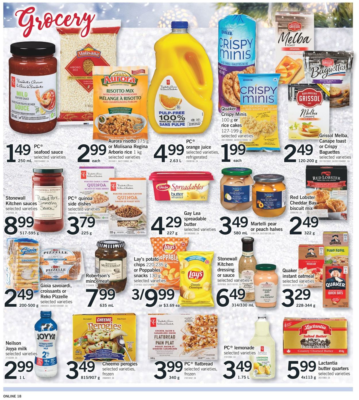 Fortinos CHRISTMAS 2021 Flyer - 12/16-12/24/2021 (Page 22)