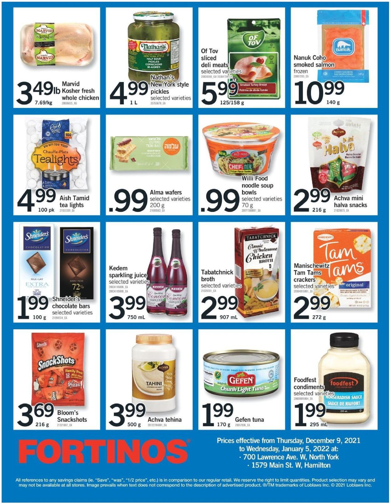 Fortinos Flyer - 12/09-01/05/2022 (Page 2)
