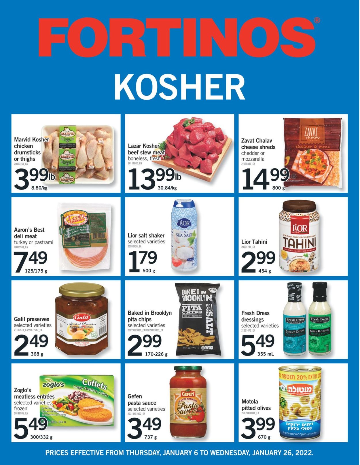 Fortinos Flyer - 01/06-01/26/2022 (Page 34)