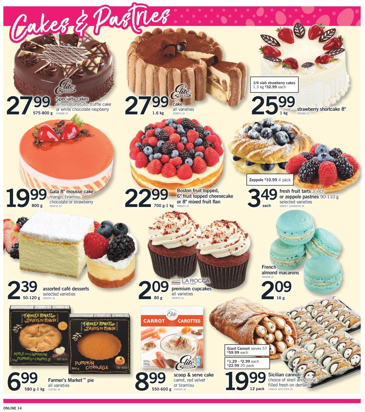 Fortinos EASTER 2022 Flyer - 04/14-04/16/2022 (Page 18)
