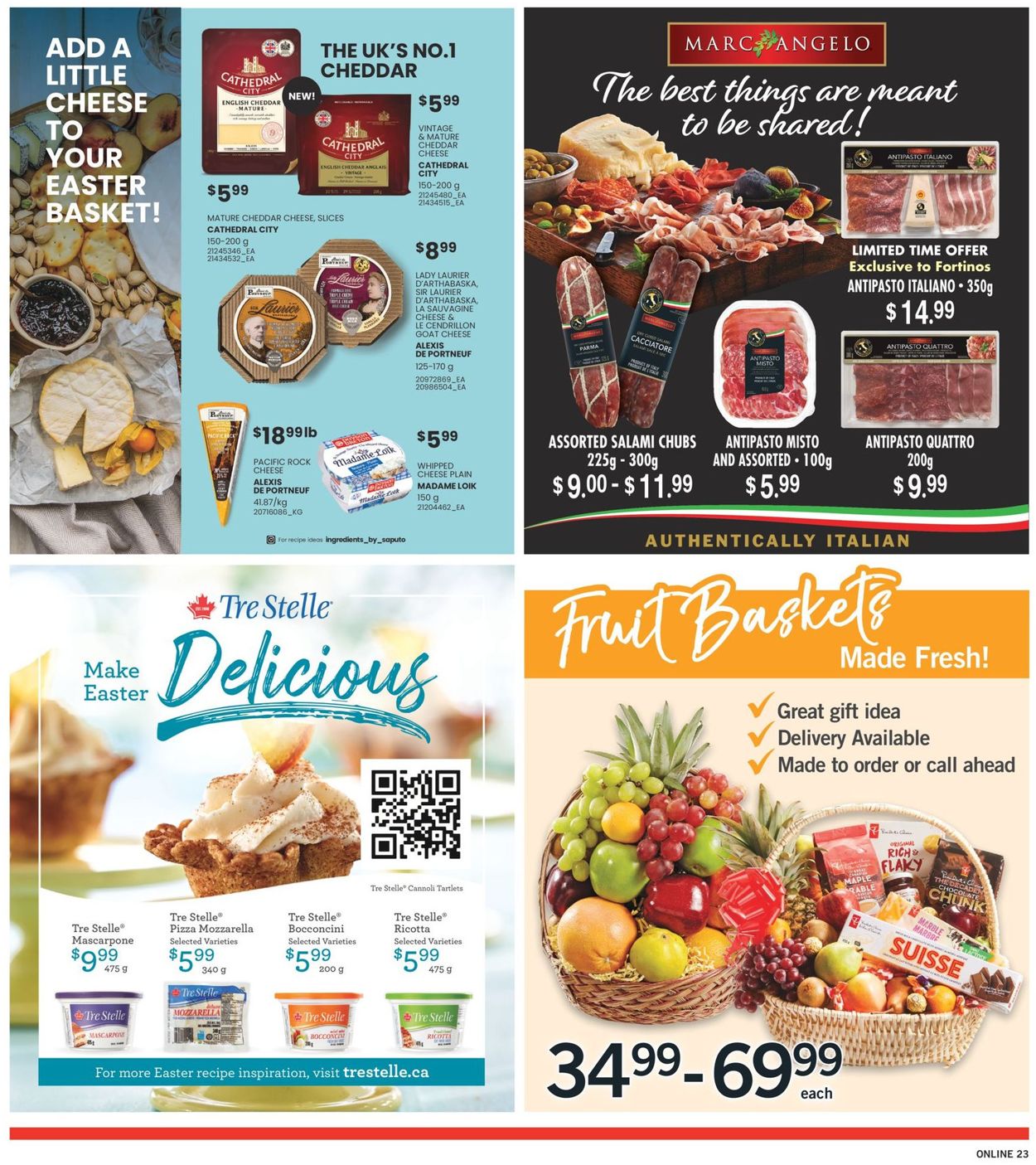 Fortinos EASTER 2022 Flyer - 04/14-04/16/2022 (Page 26)